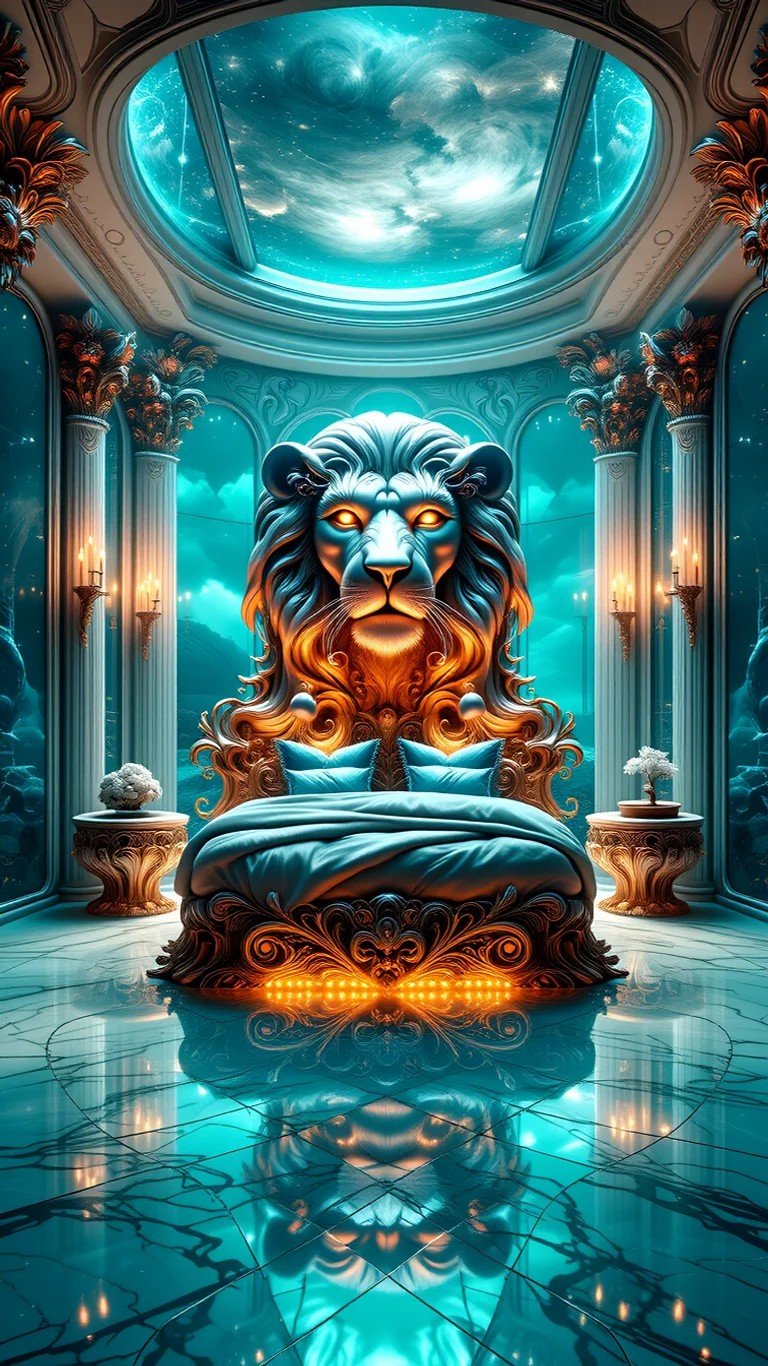 White Lion Bedroom - Image 4