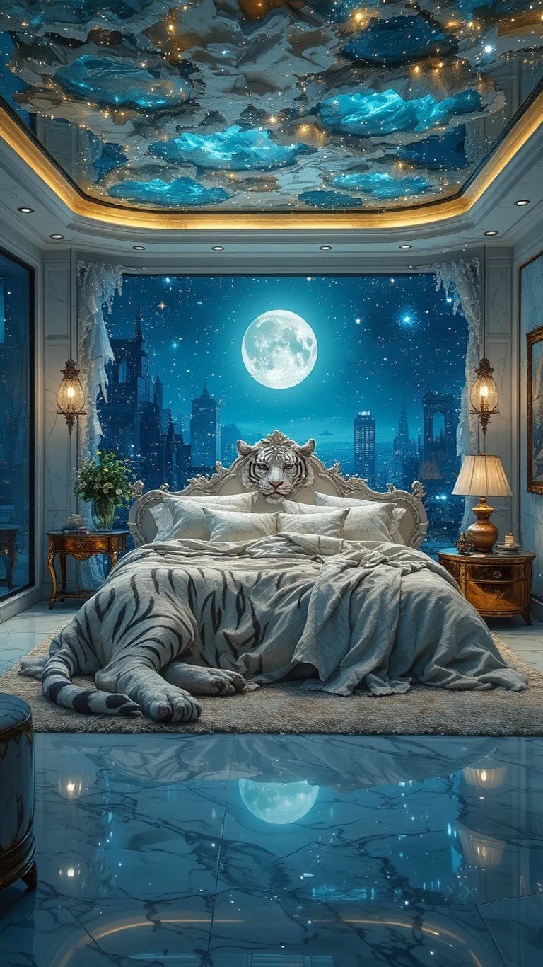 White Tiger Bedroom - Image 5